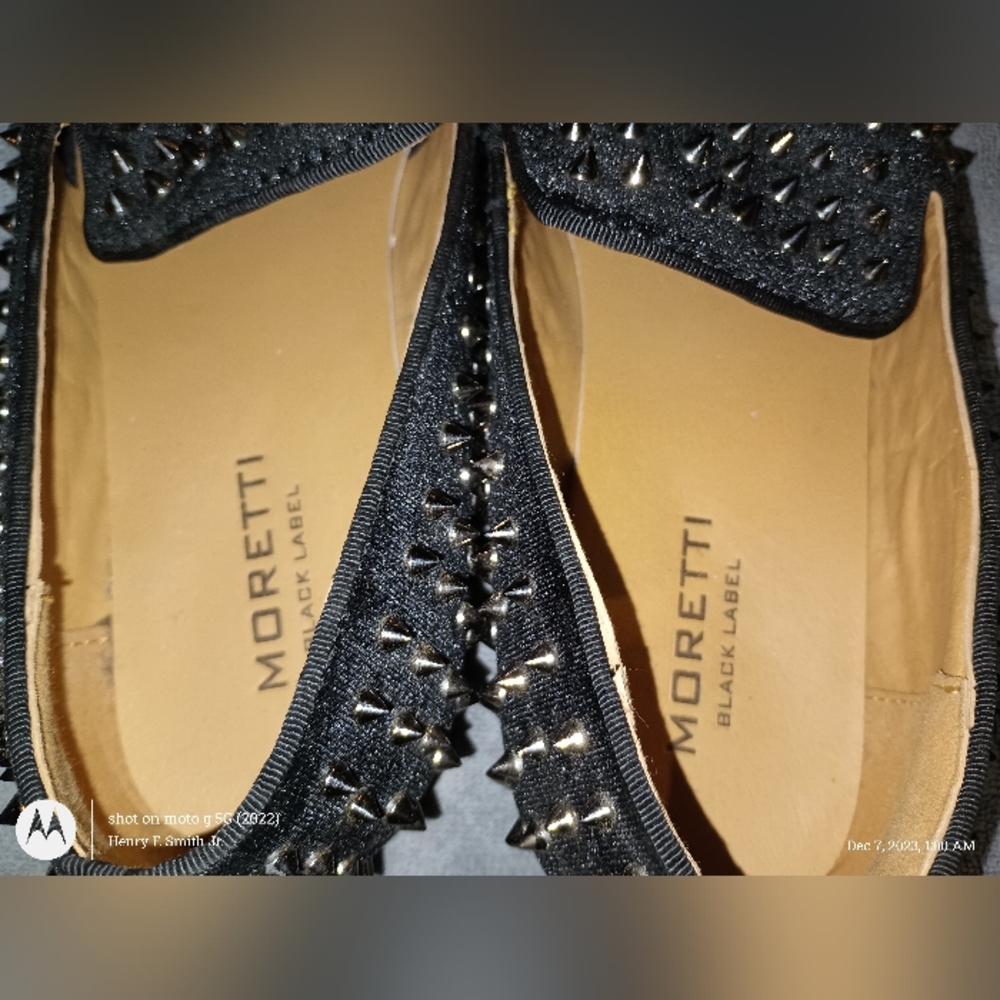 Pre-owned Moretti black label size 9.5